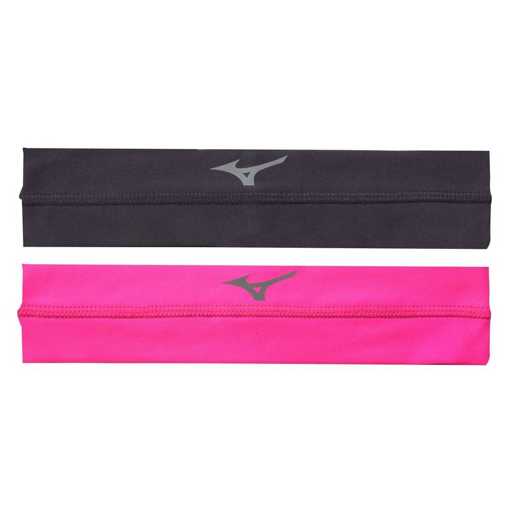 Mizuno Women's Viktory Volleyball Headband Grey/Pink/Black (480179-XQA)